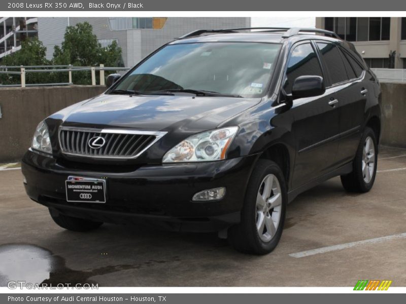 Black Onyx / Black 2008 Lexus RX 350 AWD