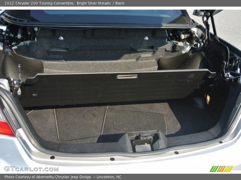 Bright Silver Metallic / Black 2012 Chrysler 200 Touring Convertible