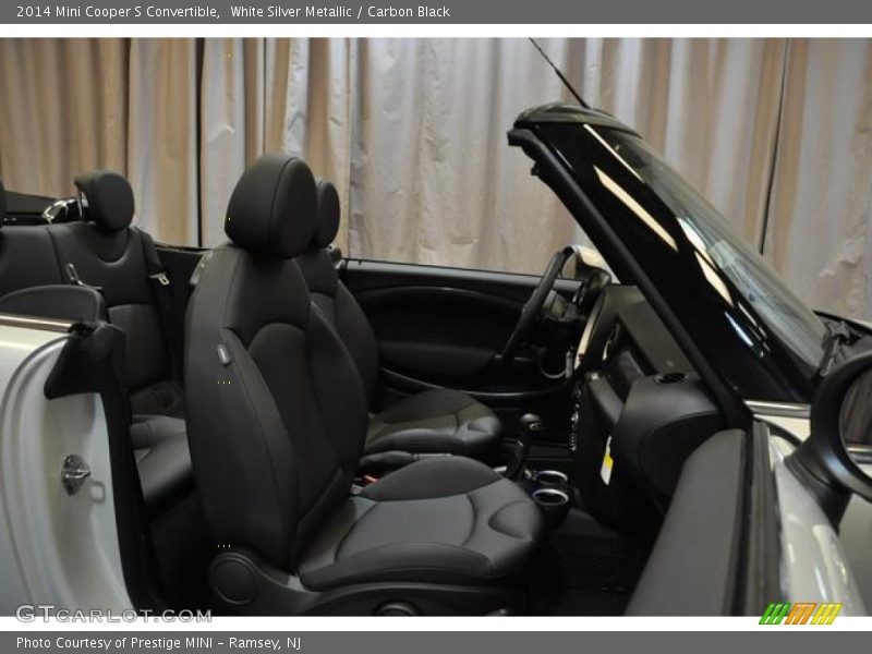 White Silver Metallic / Carbon Black 2014 Mini Cooper S Convertible