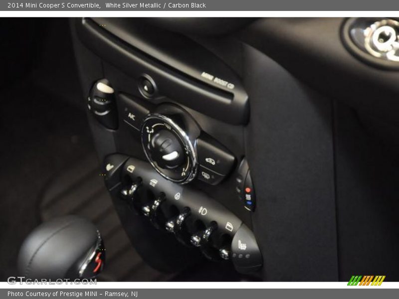 White Silver Metallic / Carbon Black 2014 Mini Cooper S Convertible