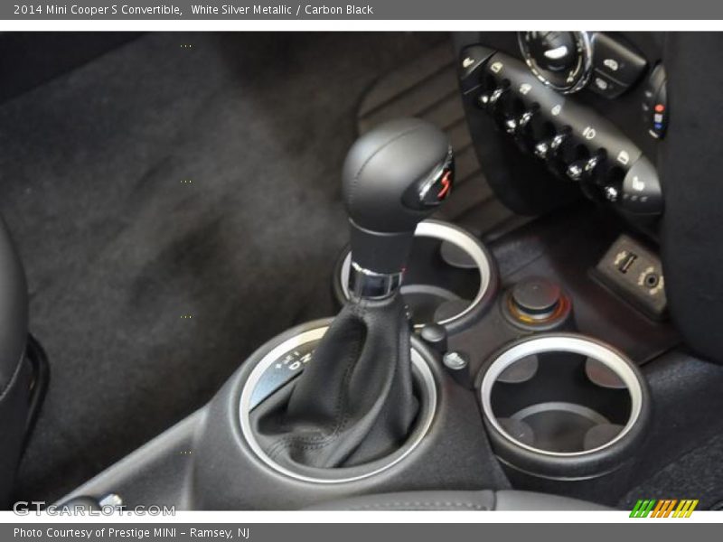 White Silver Metallic / Carbon Black 2014 Mini Cooper S Convertible