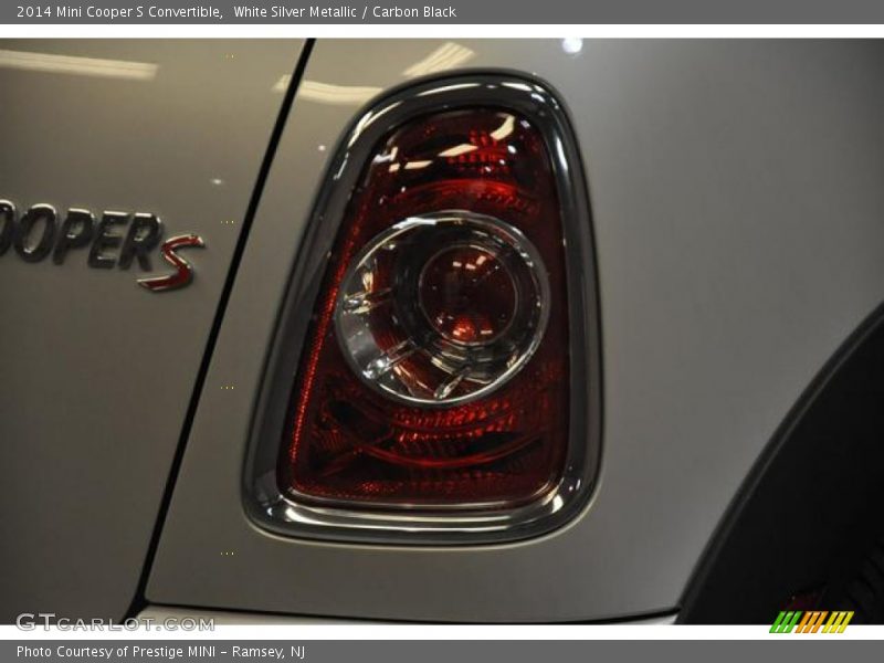 White Silver Metallic / Carbon Black 2014 Mini Cooper S Convertible