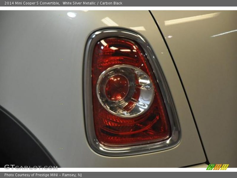 White Silver Metallic / Carbon Black 2014 Mini Cooper S Convertible