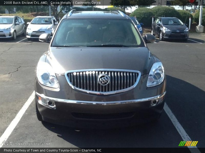 Cocoa Metallic / Cashmere/Cocoa 2008 Buick Enclave CXL AWD