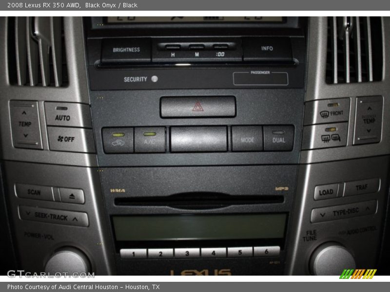 Black Onyx / Black 2008 Lexus RX 350 AWD