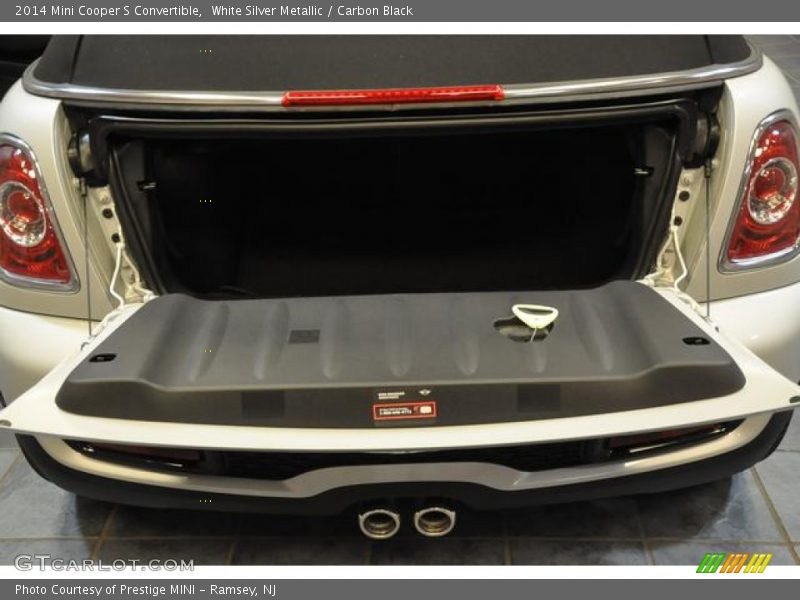White Silver Metallic / Carbon Black 2014 Mini Cooper S Convertible