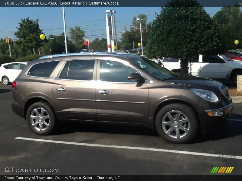 Cocoa Metallic / Cashmere/Cocoa 2008 Buick Enclave CXL AWD
