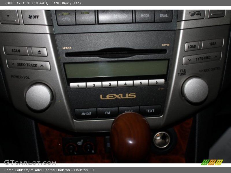 Black Onyx / Black 2008 Lexus RX 350 AWD