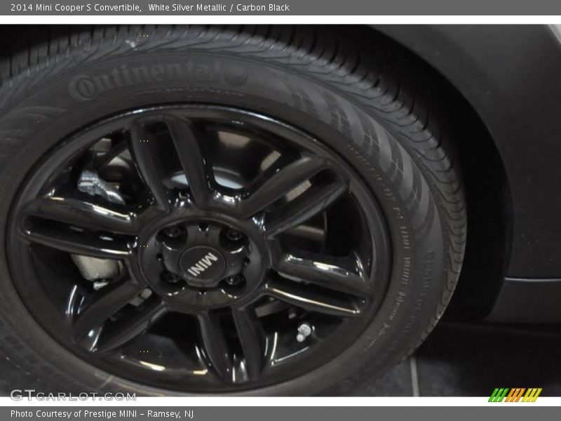 White Silver Metallic / Carbon Black 2014 Mini Cooper S Convertible