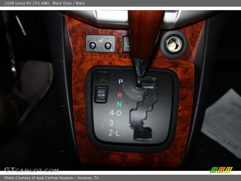 Black Onyx / Black 2008 Lexus RX 350 AWD