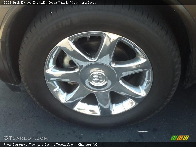 Cocoa Metallic / Cashmere/Cocoa 2008 Buick Enclave CXL AWD