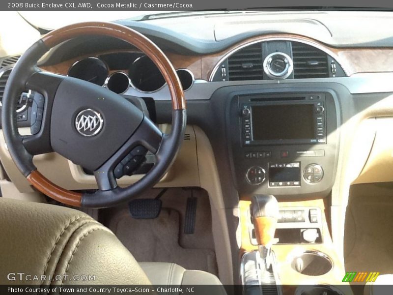 Cocoa Metallic / Cashmere/Cocoa 2008 Buick Enclave CXL AWD