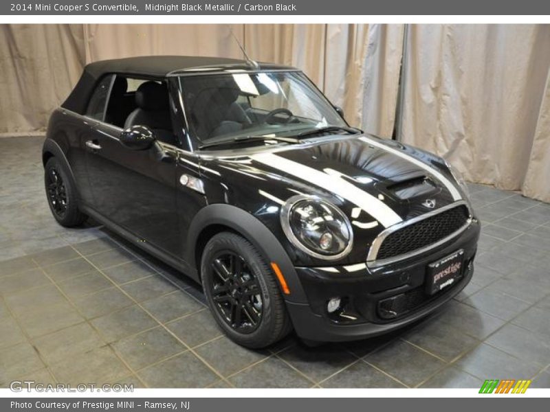 Midnight Black Metallic / Carbon Black 2014 Mini Cooper S Convertible