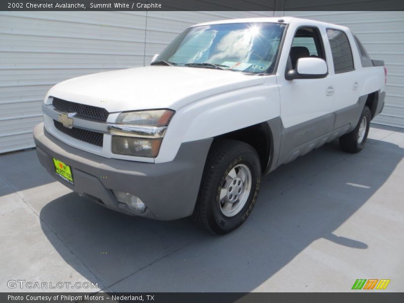 Summit White / Graphite 2002 Chevrolet Avalanche