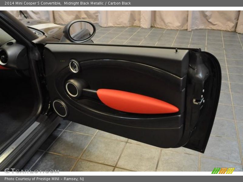 Midnight Black Metallic / Carbon Black 2014 Mini Cooper S Convertible