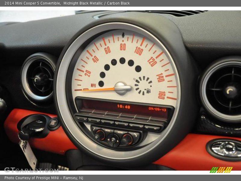 Midnight Black Metallic / Carbon Black 2014 Mini Cooper S Convertible