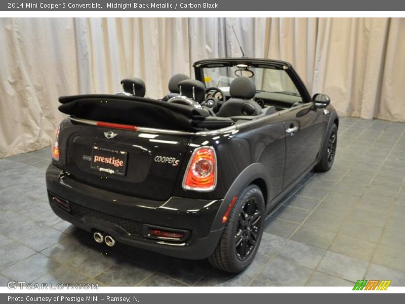 Midnight Black Metallic / Carbon Black 2014 Mini Cooper S Convertible