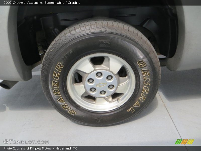 Summit White / Graphite 2002 Chevrolet Avalanche