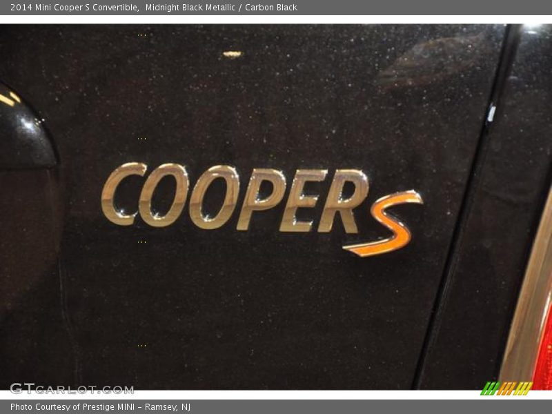 Midnight Black Metallic / Carbon Black 2014 Mini Cooper S Convertible