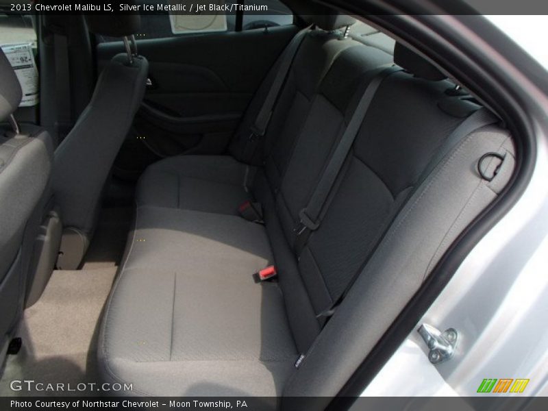 Silver Ice Metallic / Jet Black/Titanium 2013 Chevrolet Malibu LS