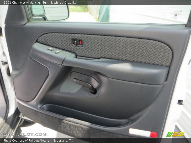 Summit White / Graphite 2002 Chevrolet Avalanche