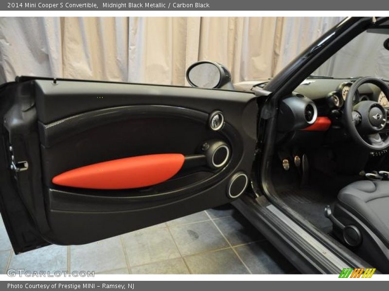 Midnight Black Metallic / Carbon Black 2014 Mini Cooper S Convertible