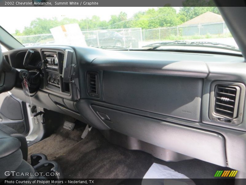 Summit White / Graphite 2002 Chevrolet Avalanche