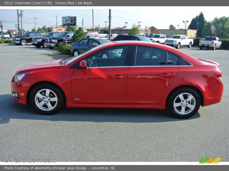 Victory Red / Jet Black 2012 Chevrolet Cruze LT/RS