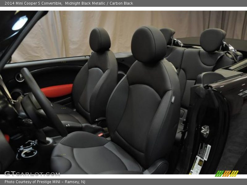 Midnight Black Metallic / Carbon Black 2014 Mini Cooper S Convertible