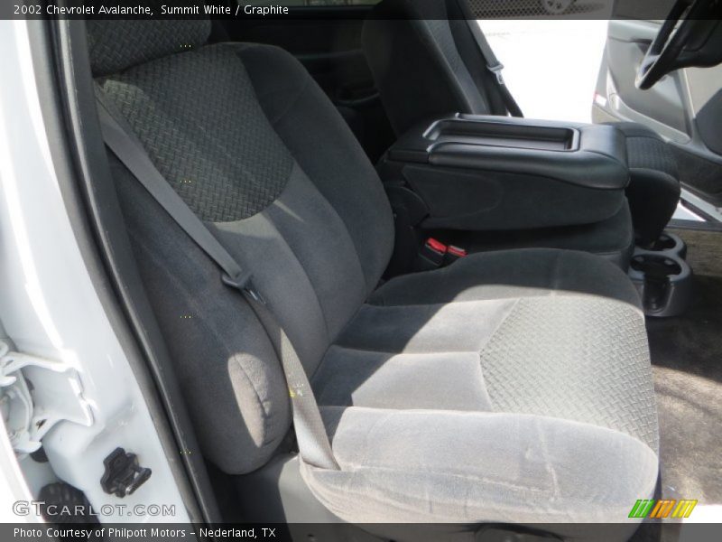 Summit White / Graphite 2002 Chevrolet Avalanche