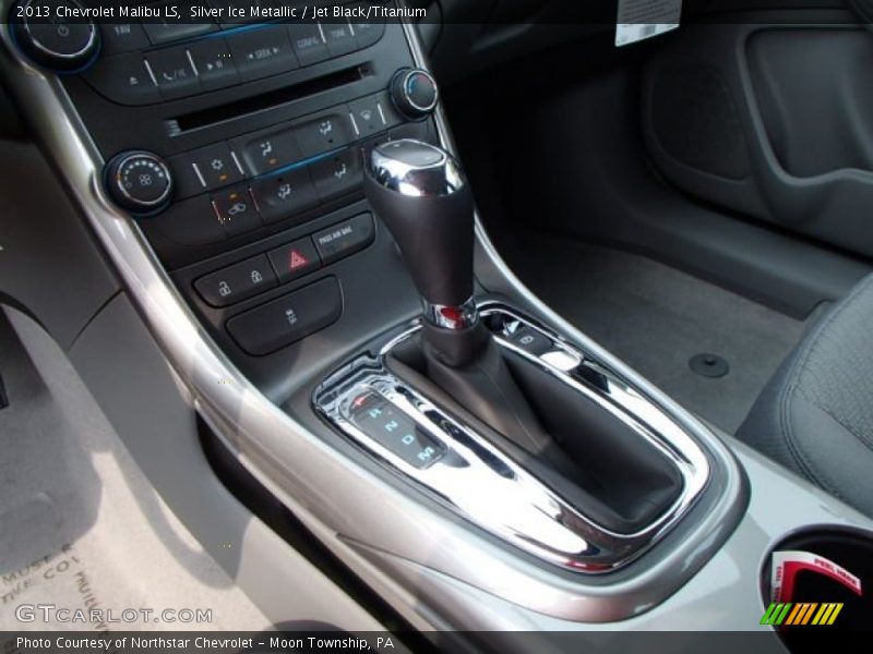 Silver Ice Metallic / Jet Black/Titanium 2013 Chevrolet Malibu LS