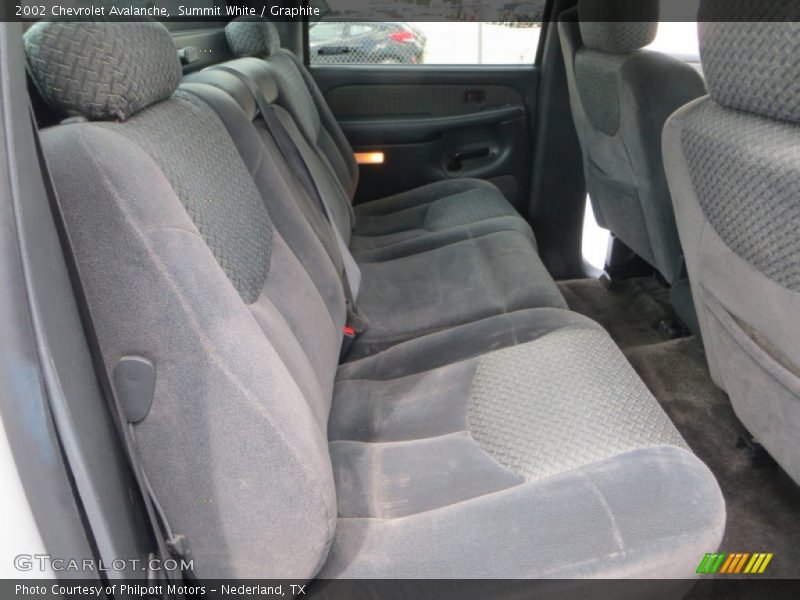 Summit White / Graphite 2002 Chevrolet Avalanche