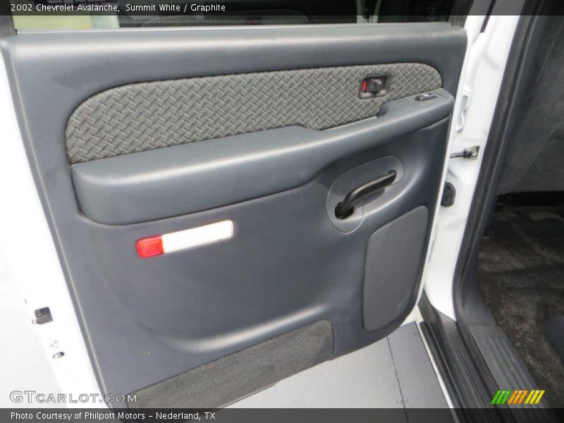 Summit White / Graphite 2002 Chevrolet Avalanche