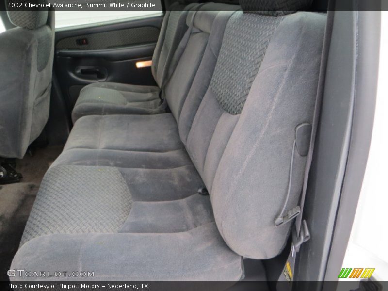 Summit White / Graphite 2002 Chevrolet Avalanche
