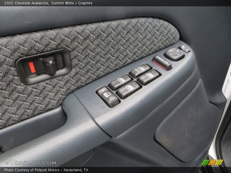 Summit White / Graphite 2002 Chevrolet Avalanche