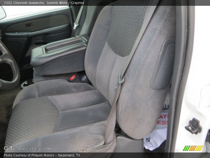 Summit White / Graphite 2002 Chevrolet Avalanche