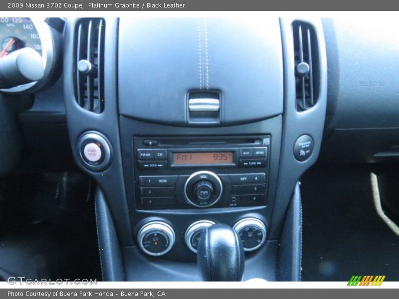 Platinum Graphite / Black Leather 2009 Nissan 370Z Coupe