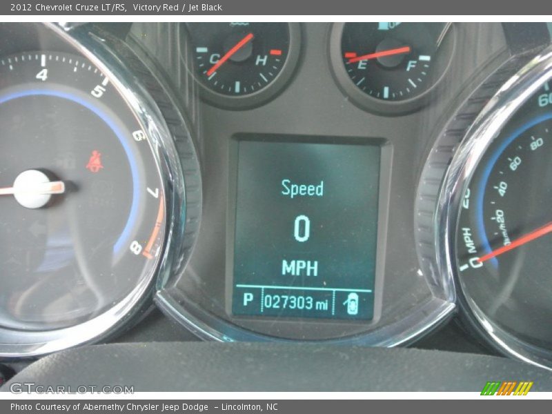 Victory Red / Jet Black 2012 Chevrolet Cruze LT/RS