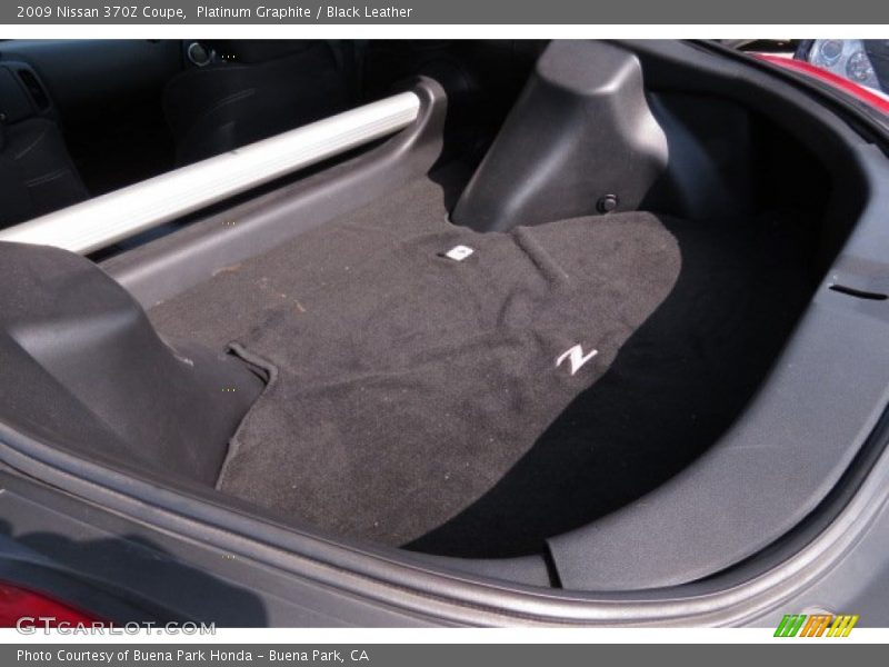 Platinum Graphite / Black Leather 2009 Nissan 370Z Coupe