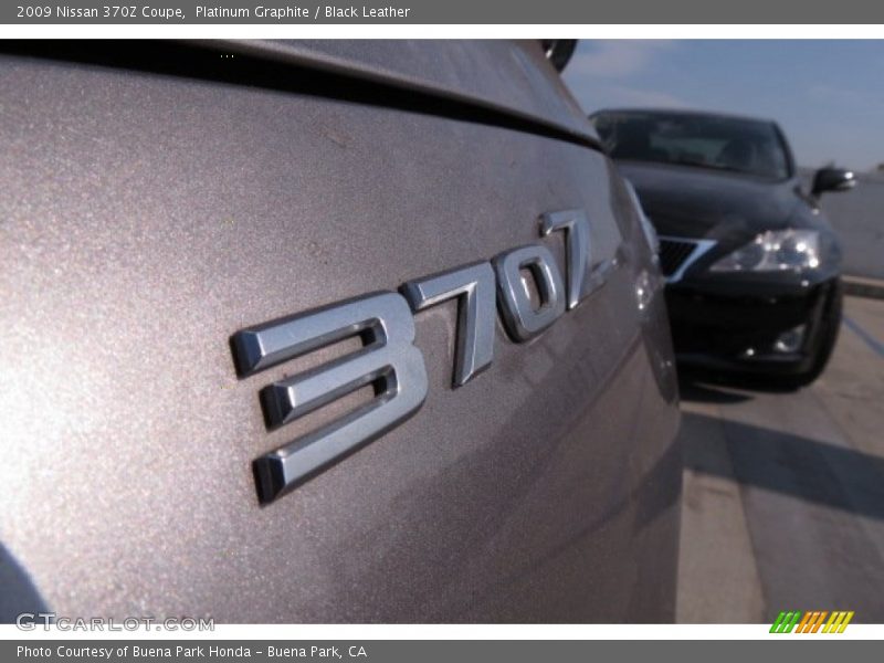 Platinum Graphite / Black Leather 2009 Nissan 370Z Coupe