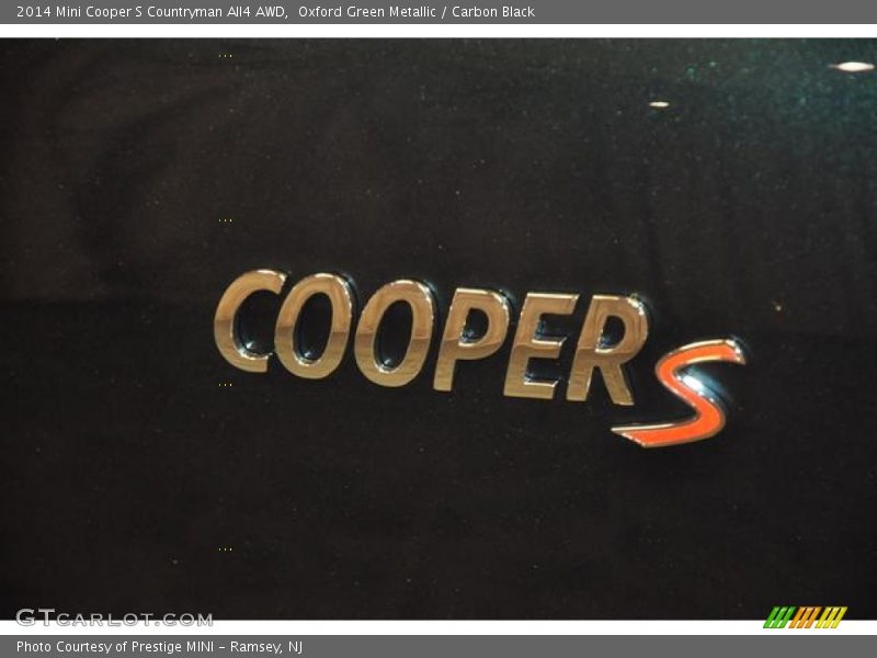 Oxford Green Metallic / Carbon Black 2014 Mini Cooper S Countryman All4 AWD