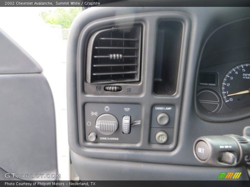 Summit White / Graphite 2002 Chevrolet Avalanche