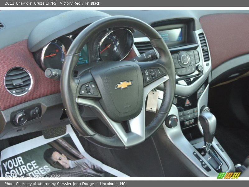 Victory Red / Jet Black 2012 Chevrolet Cruze LT/RS