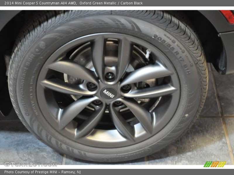 Oxford Green Metallic / Carbon Black 2014 Mini Cooper S Countryman All4 AWD