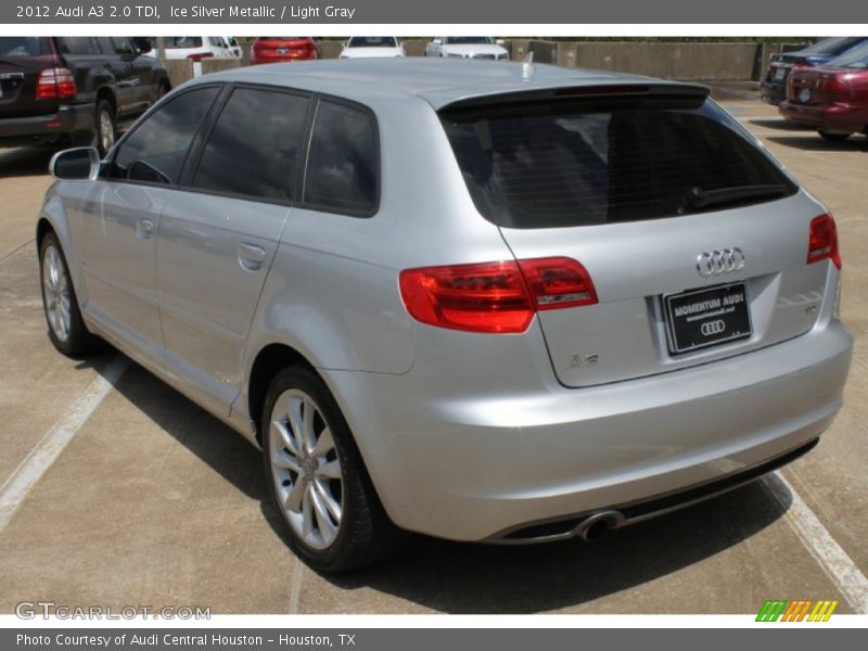 Ice Silver Metallic / Light Gray 2012 Audi A3 2.0 TDI