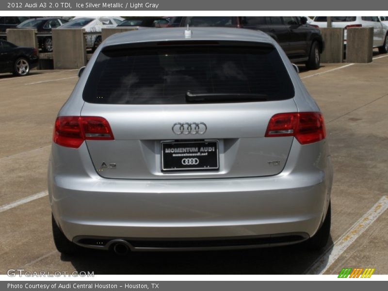 Ice Silver Metallic / Light Gray 2012 Audi A3 2.0 TDI