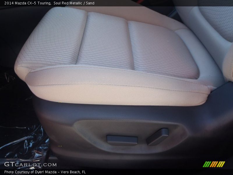Soul Red Metallic / Sand 2014 Mazda CX-5 Touring
