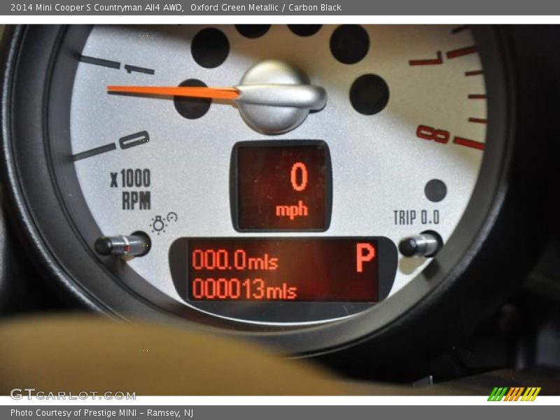 Oxford Green Metallic / Carbon Black 2014 Mini Cooper S Countryman All4 AWD