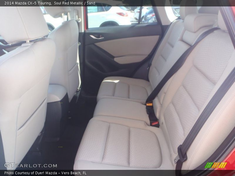 Soul Red Metallic / Sand 2014 Mazda CX-5 Touring