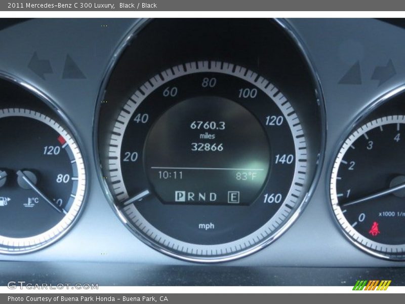 Black / Black 2011 Mercedes-Benz C 300 Luxury
